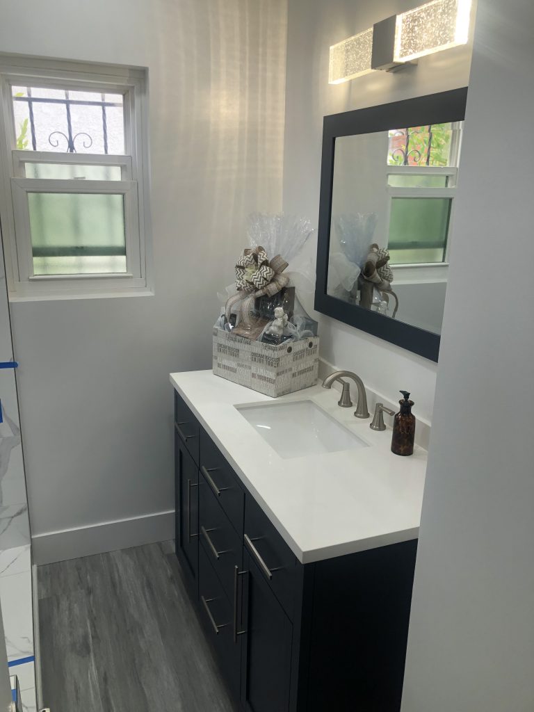 Image of remodeled bathroom