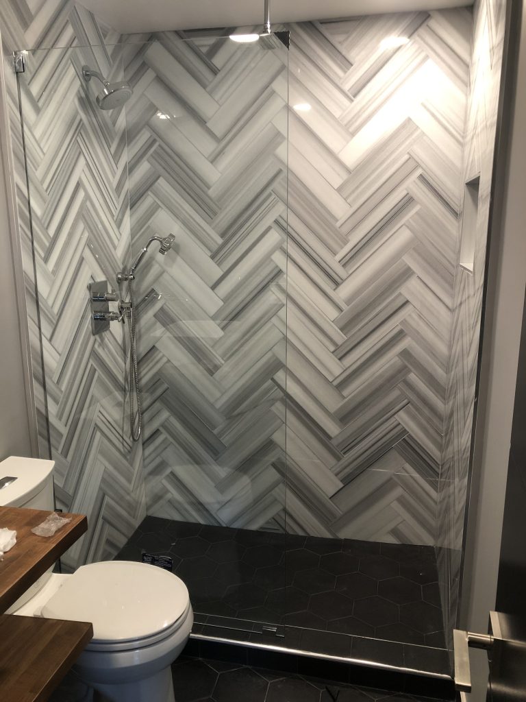 Image of a remodeled bathroom