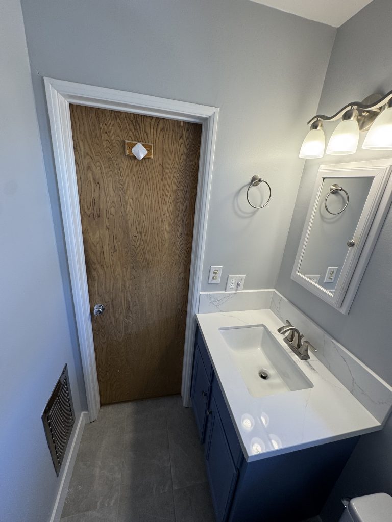 Image of remodeled bathroom