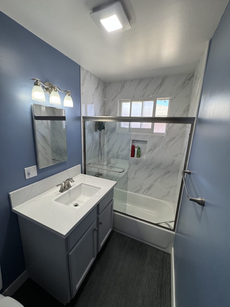 Image of remodeled bathroom
