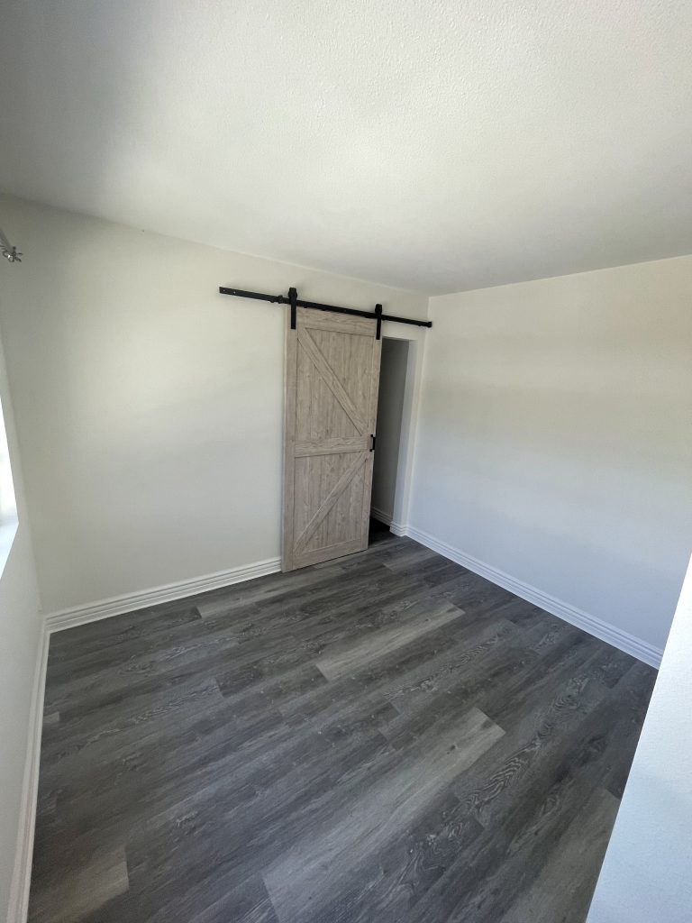 Image of freshly painted bedroom