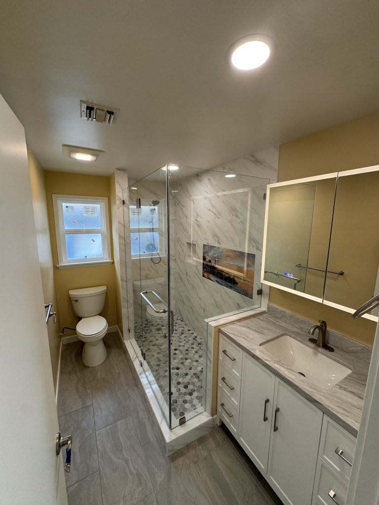Image of remodeled bathroom