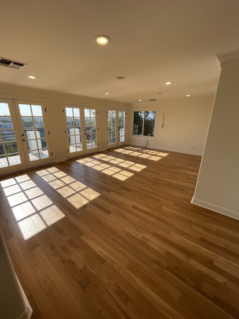 Image of freshly painted bedroom
