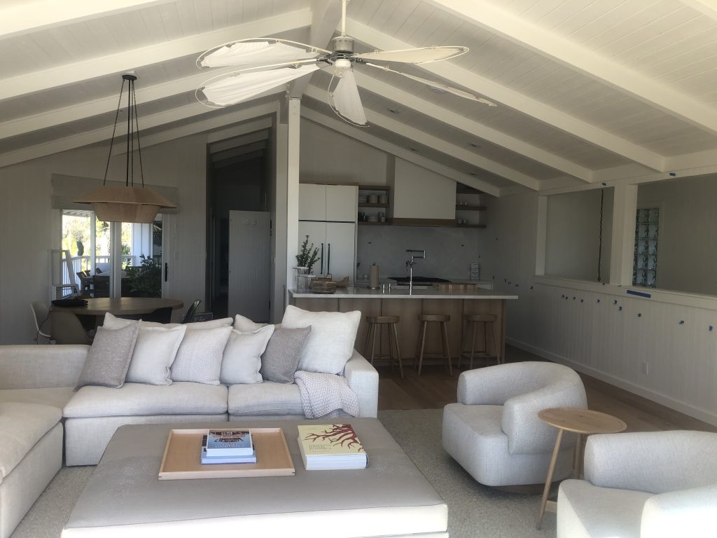 Image of a freshly painted living room