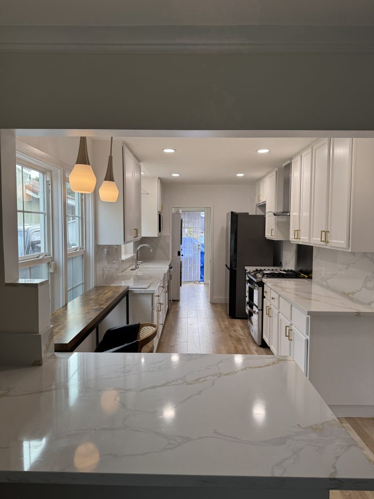 Image of remodeled kitchen