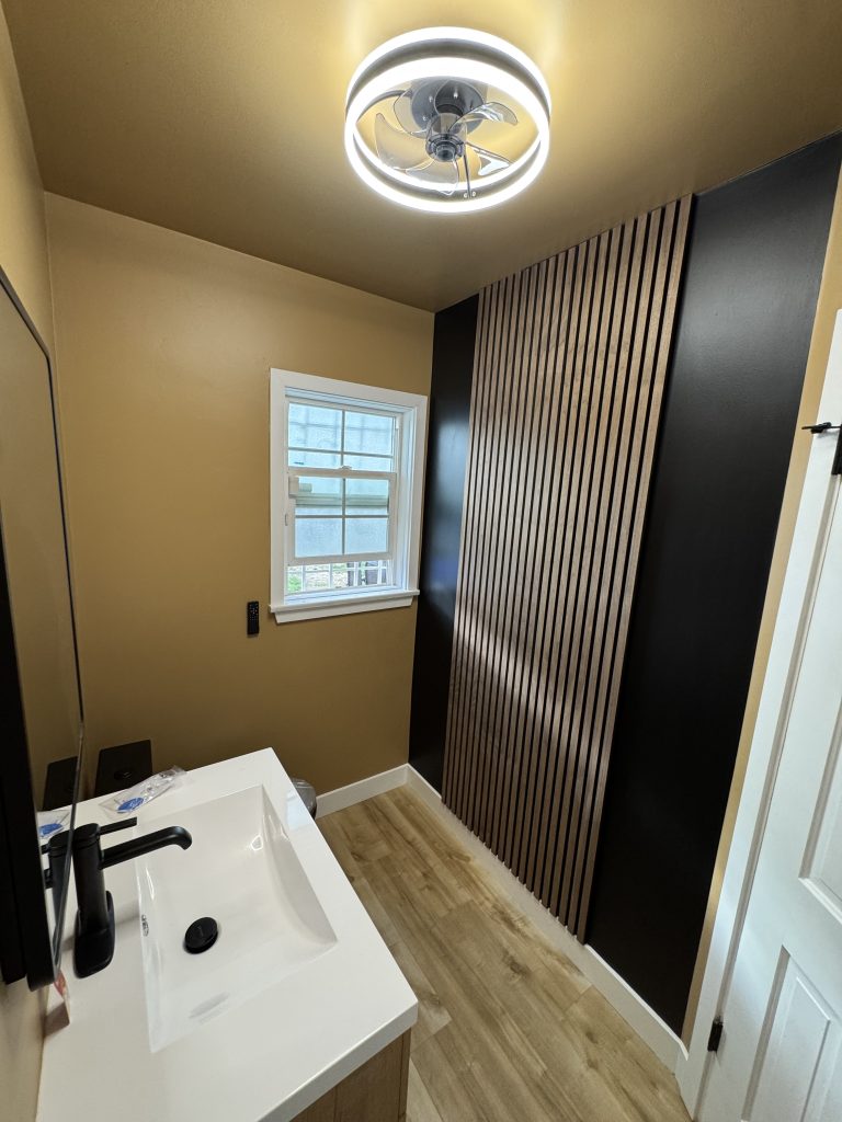 Image of remodeled bathroom