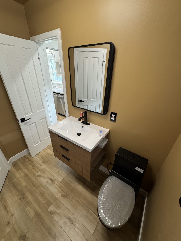 Image of remodeled bathroom