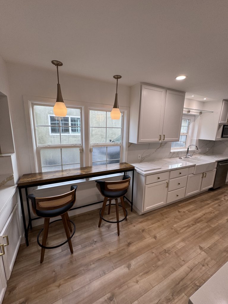 Image of remodeled kitchen