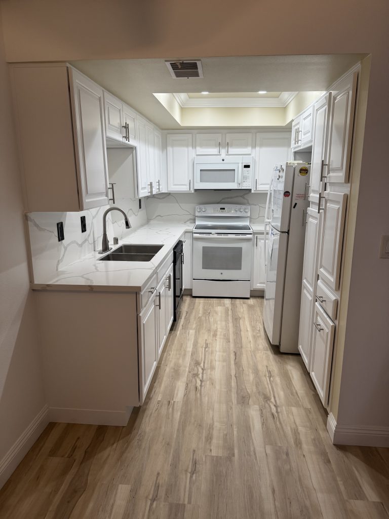 Image of a remodeled kitchen